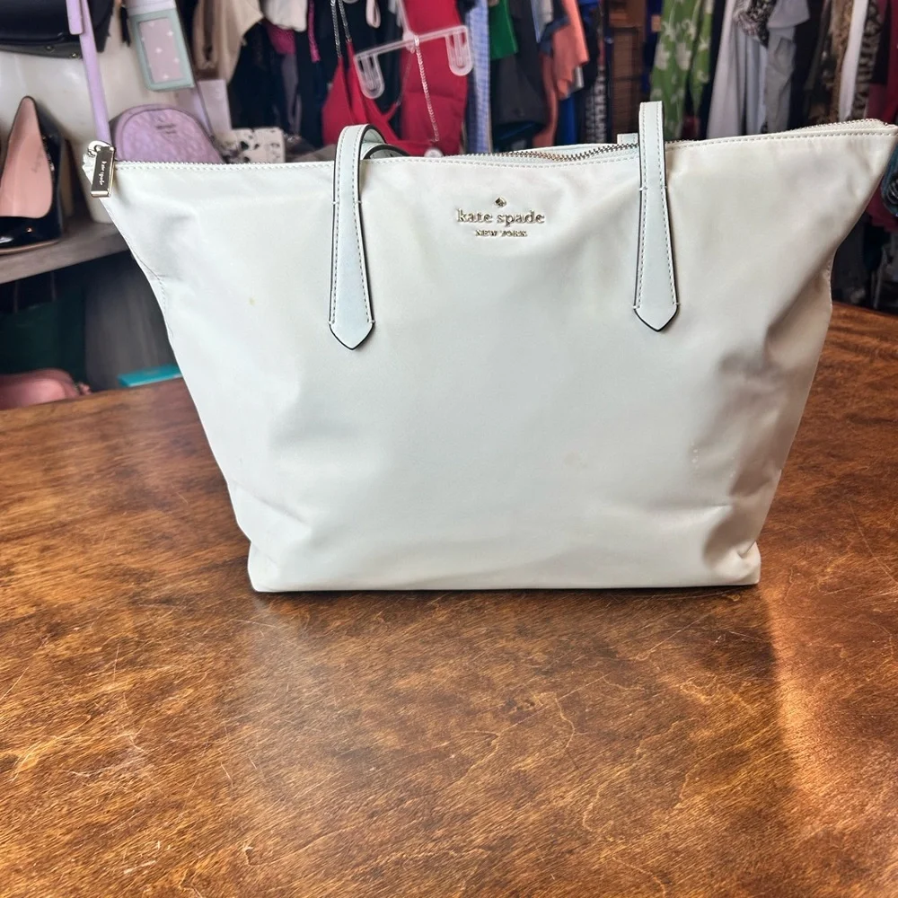 Kate Spade Nylon Mint Tote Bag